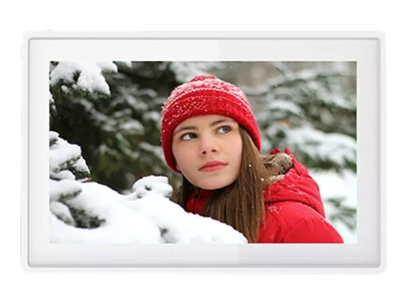 FRAMEO PFF-1021WHITE - Digital fotoramme - 16 GB - 10.1 - 1280 x 800 - hvit