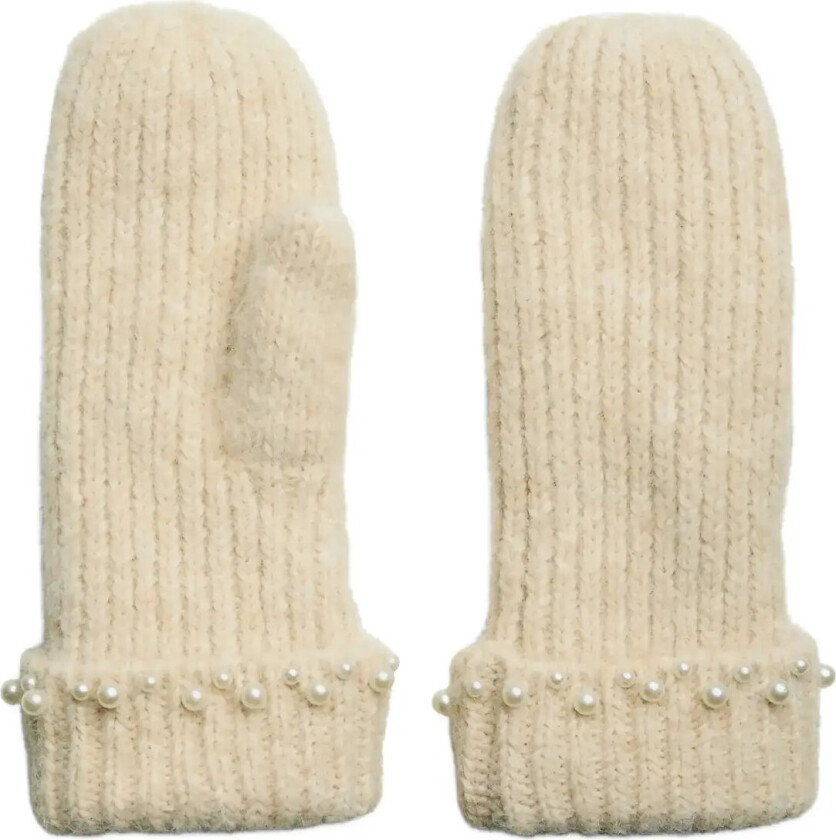Pcjossina Mittens Bc - Beige - ONE SIZE