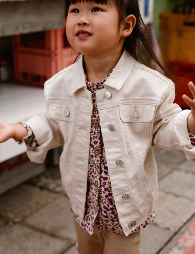 Twill Jacket - Cream - 110