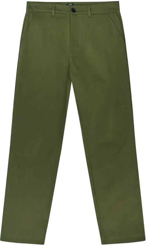 Cotton Twill Stretch Elias Pants - Khaki green - 50