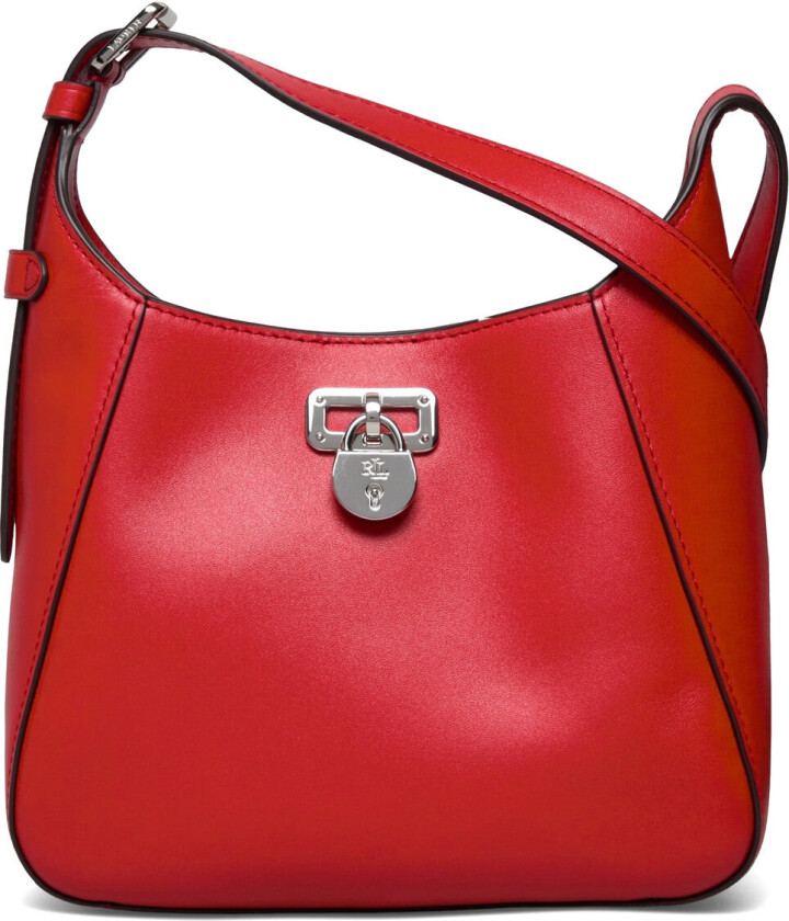 Leather Small Tanner Shoulder Bag - Red - ONE SIZE