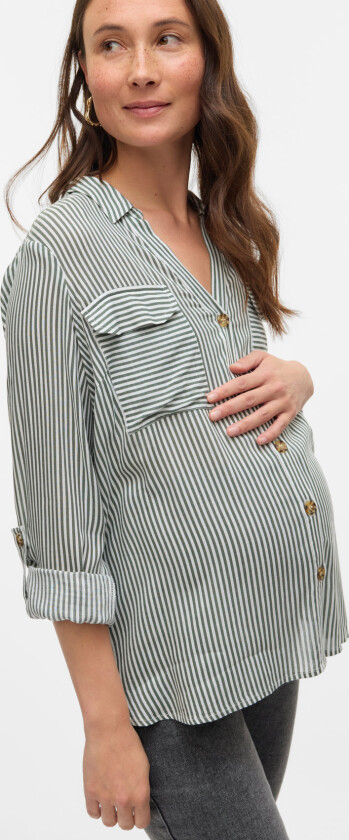 Vmmbumpy L/S Shirt New Noos - Green - S