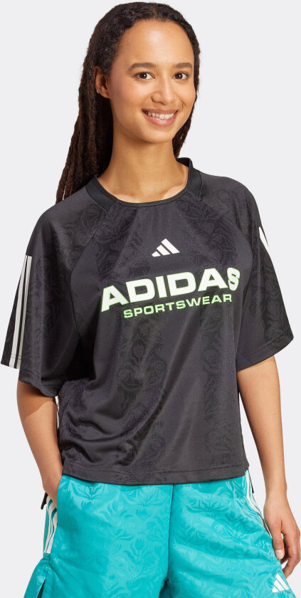 W Tiro Q3 Tee - Black - XS
