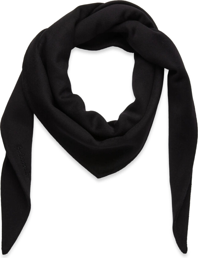 Felsa Wool Scarf - Black - ONE SIZE