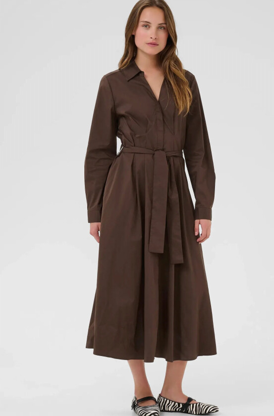 Cuelna Antoinett Dress - Brown - XXL