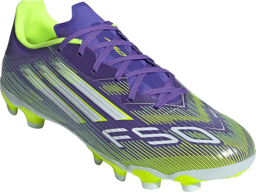 F50 League MG Radiant Blaze - Lilla/Fottøy Hvit/Sitron - Multi Ground (MG), størrelse 44⅔