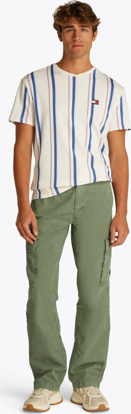 Tjm Jaimie Twill Rlx Str Cargo - Khaki green - 32 x 32