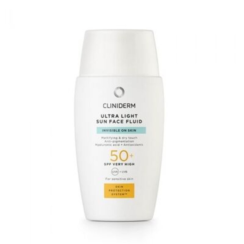 Ultra Light Sun Face Fluid SPF50+, 40 ml