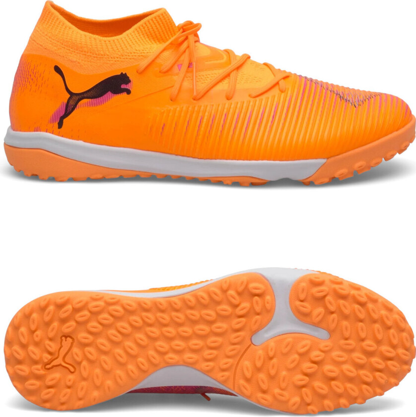 Future 8 Match Tt Hot Pursuit - Varmebrann/ Svart/ravish - Turf (Tf), størrelse 42½