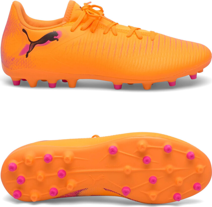 Future 8 Play Mg Hot Pursuit - Varmebrann/ Svart/ravish - Multi Ground (Mg), størrelse 44