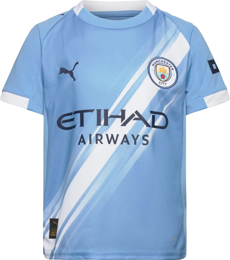 Manchester City Hjemmedrakt 2025/26 Barn - PUMA, størrelse 176 cm