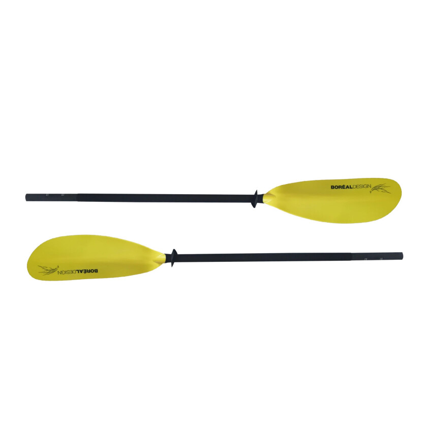 Tour CarbonFiber paddle 220-230 cm, padleåre Yellow