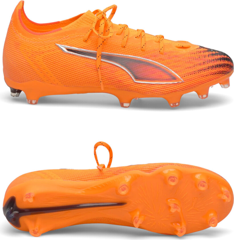 Ultra 6 Pro FG/AG Hot Pursuit - Varmebrann/ Svart/rød, størrelse 40½