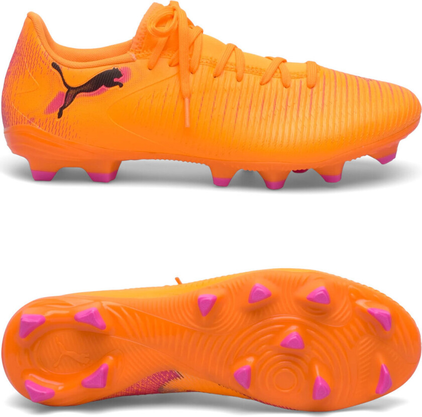 Future 8 Play Fg/ag Hot Pursuit - Varmebrann/ Svart/ravish, størrelse 44