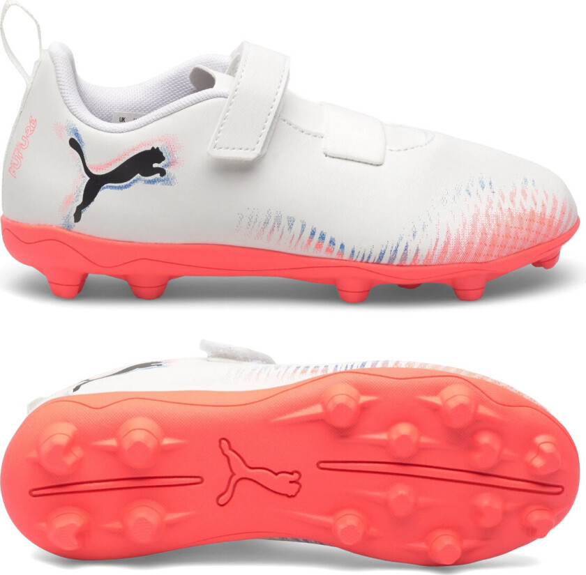 Future 8 Play V Fg/Ag Rb Jr - White - 35