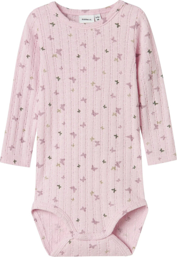 Nbfbilia Ls Body Box - Pink - 56