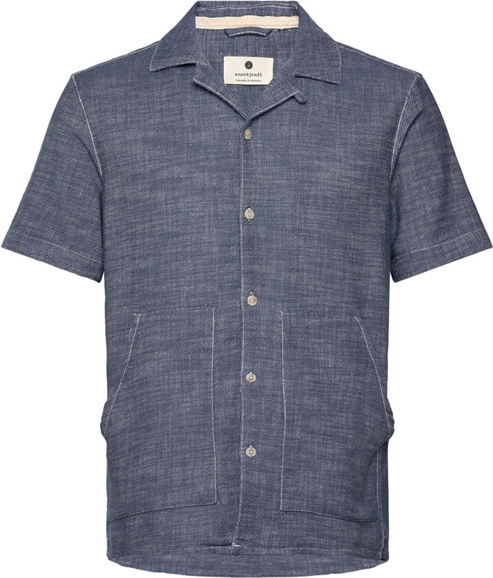 Akkurt Twill S/S Shirt - Blue - S