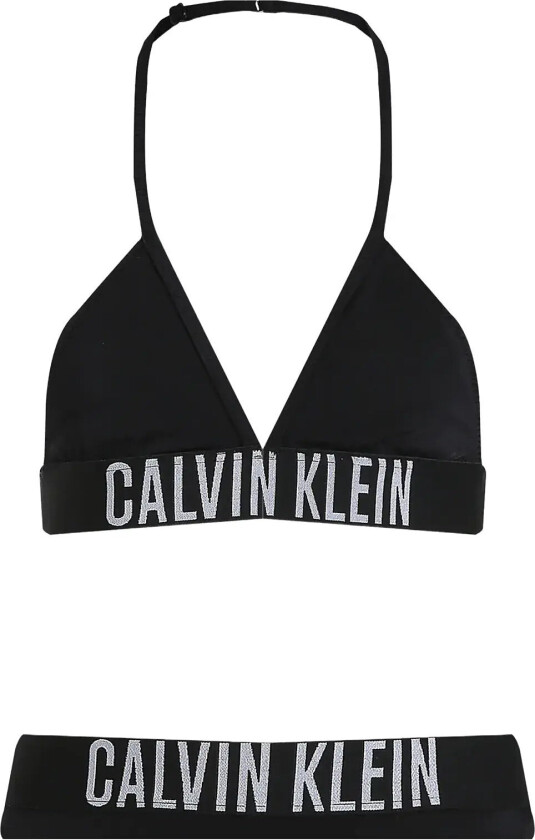 Triangle Bikini Set - Black - 140-152