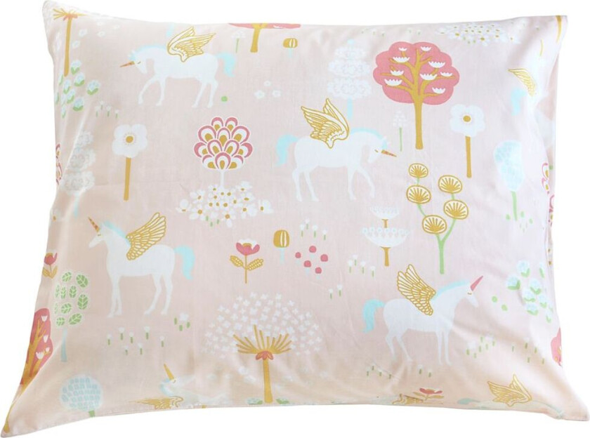 True Unicorns Pink Pillow Case 50X60 Cm - Pink - 50X60CM