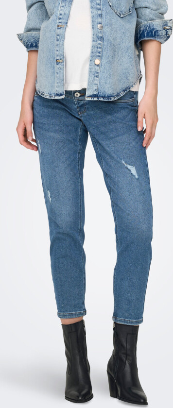 Olmcatwalk Hw Mom Ak Des Dnm Pim040 Noos - Blue - M x 32