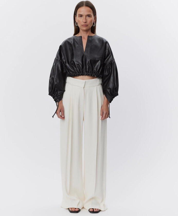 Vail - Viscose Twill - White - 40