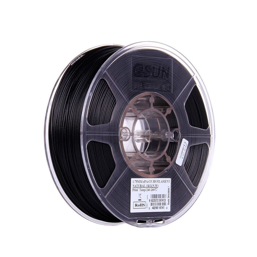 eSUN PA-CF 1.75mm 1kg - Black