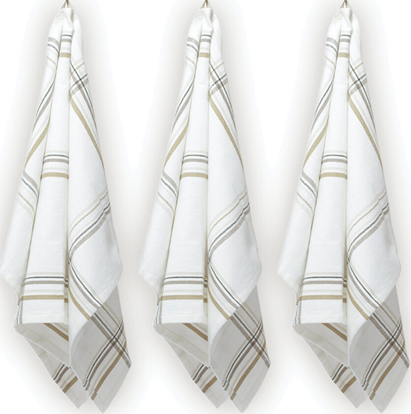 Kitchen Towel (3 Pack) - White - 53X 86CM