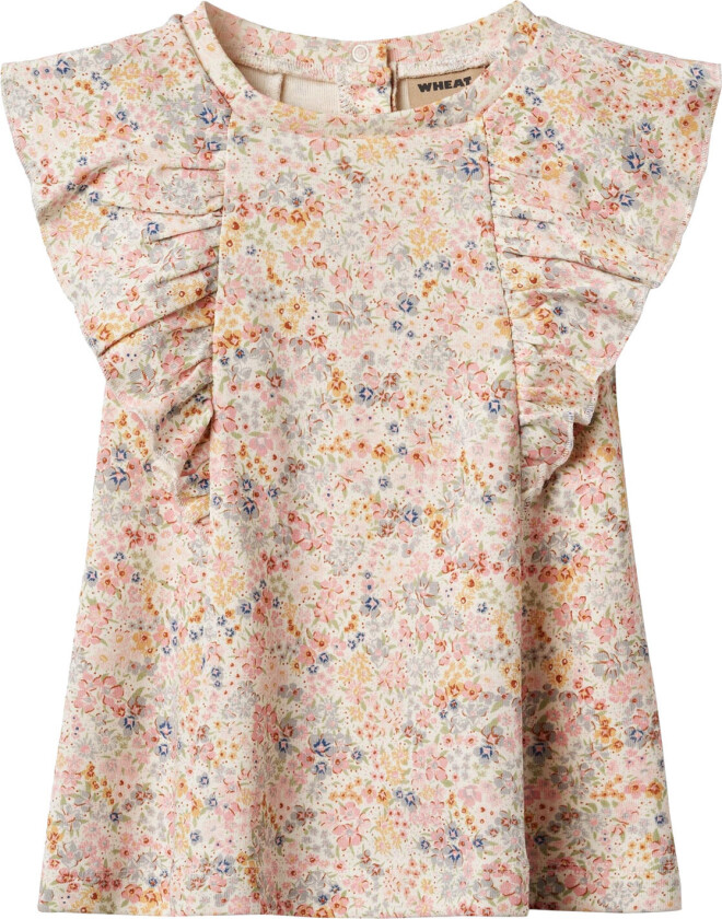 Jersey Dress Ruffle Shirley - Beige - 68