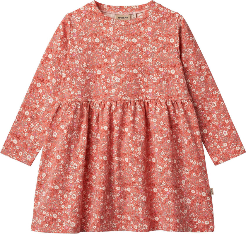 Jersey Dress L/S Sessa - Pink - 152