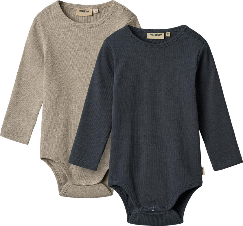 2 Rib Body L/S Spencer - Navy - 74