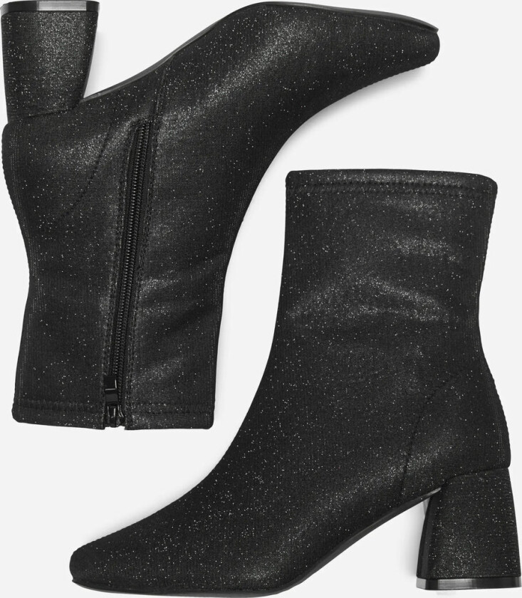 Onlbrielle-2 Glitter Sock Boot - Black - 38