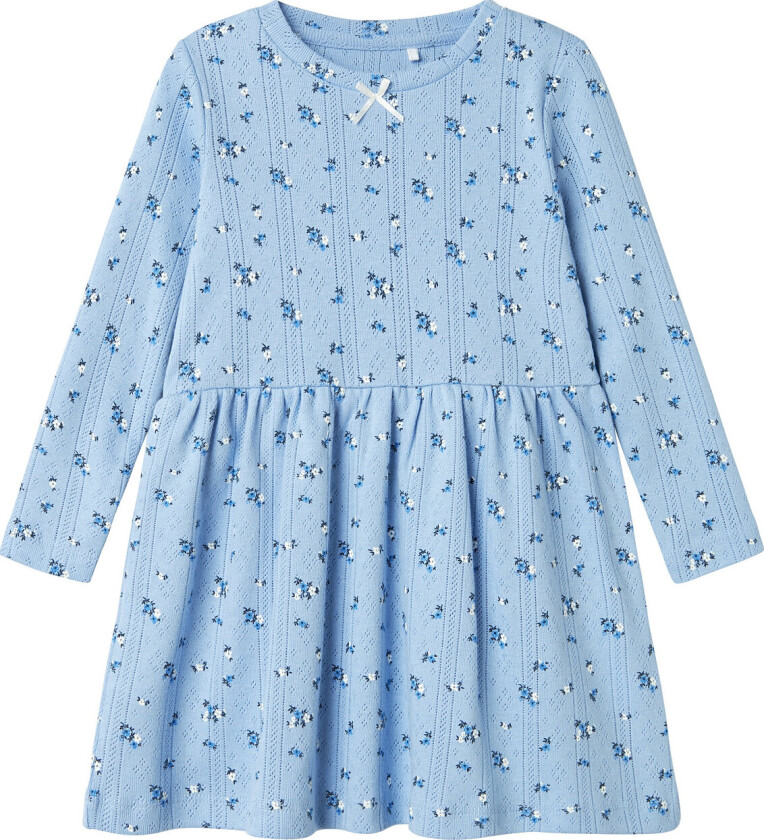 Nmfdyna Ls Dress Box - Blue - 86