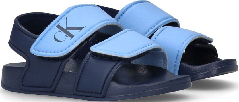 Kids Velcro Sandals - Blue - 28/17.5CM