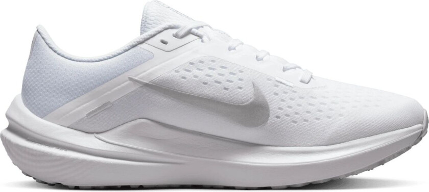 Air Winflo 10, løpesko, dame WHITE/METALLIC SILVE