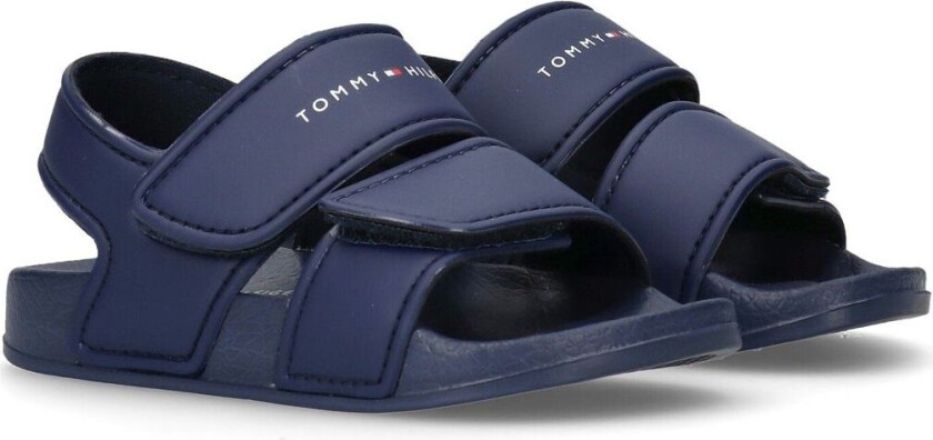 Kids Velcro Sandals - Navy - 24/15CM