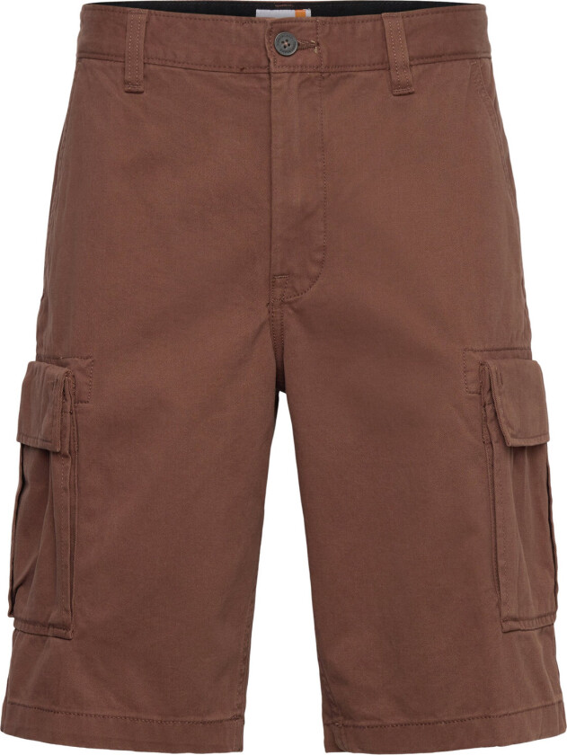Twill Cargo Short - Brown - 30