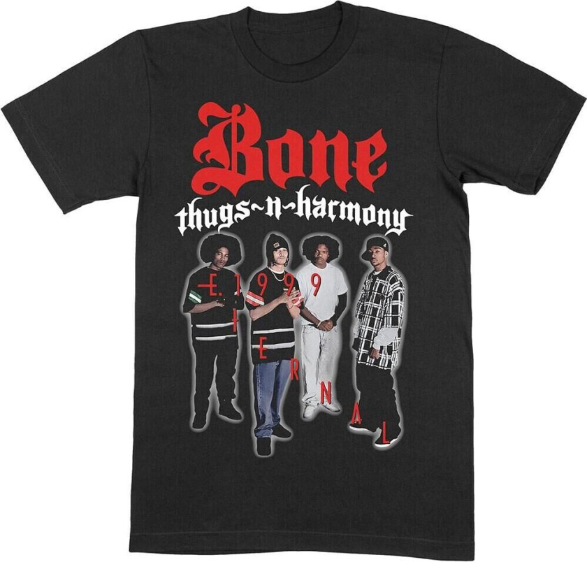 Bone Thugs-n-Harmony Unisex Tee: E. 1999 (Medium)