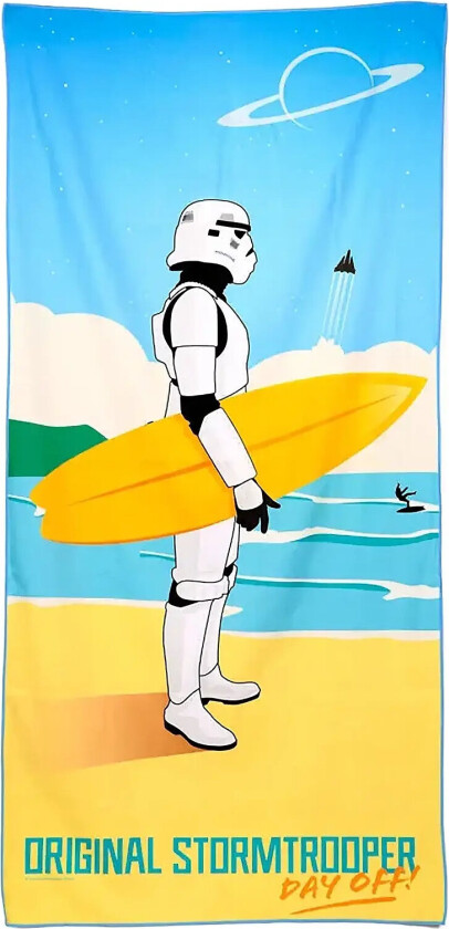 The Original Stormtrooper Surf Day Off Microfibre Beach Towel - Multi/patterned - ONE SIZE