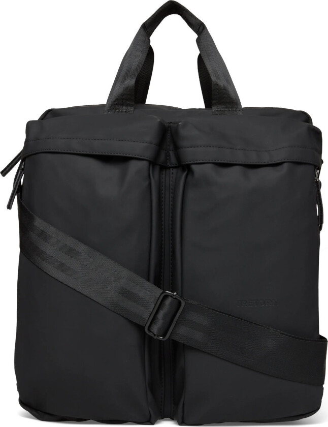 Wings Shoulder Tote - Black - ONE SIZE