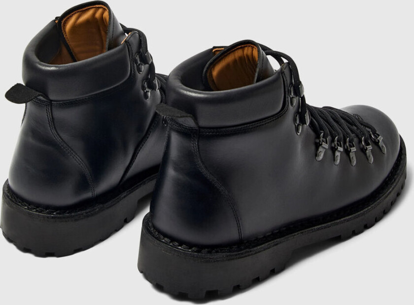 Slhalfred Leather W Hiking Boot - Black - 43