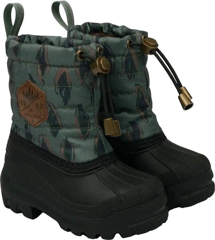 Winter Boot Aop - Khaki green - 23