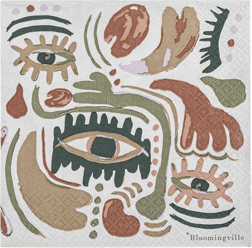 Horus Napkin - Multi/patterned - ONE SIZE