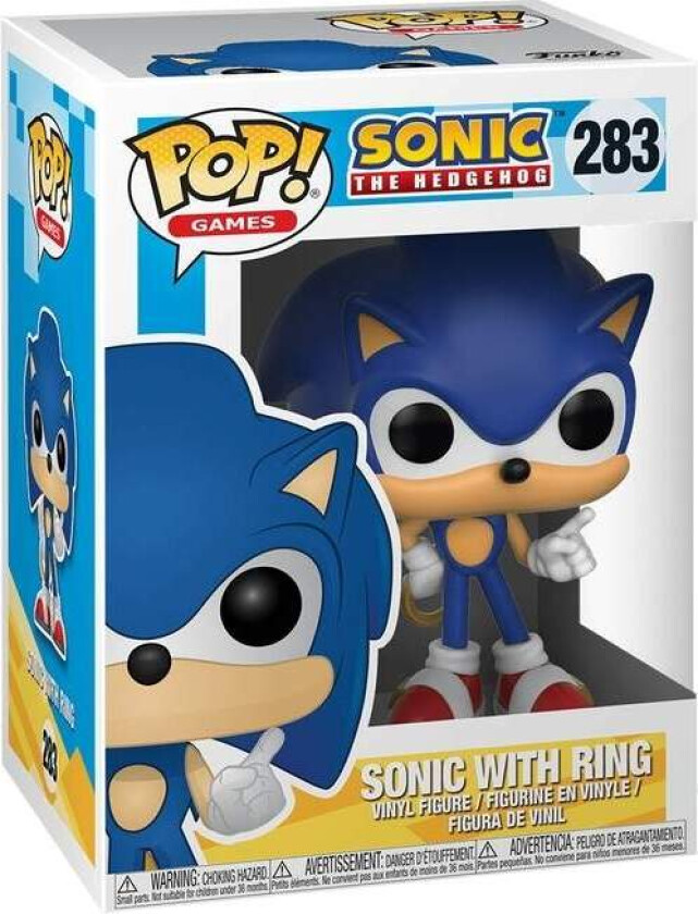 Sonic Funko Pop! Vinylfigur - samleleketøy, 3,75 tommer