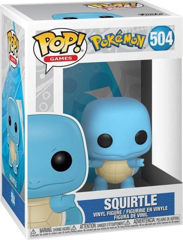 Pokemon Squirtle Funko Pop! Vinylfigur, samleleketøy