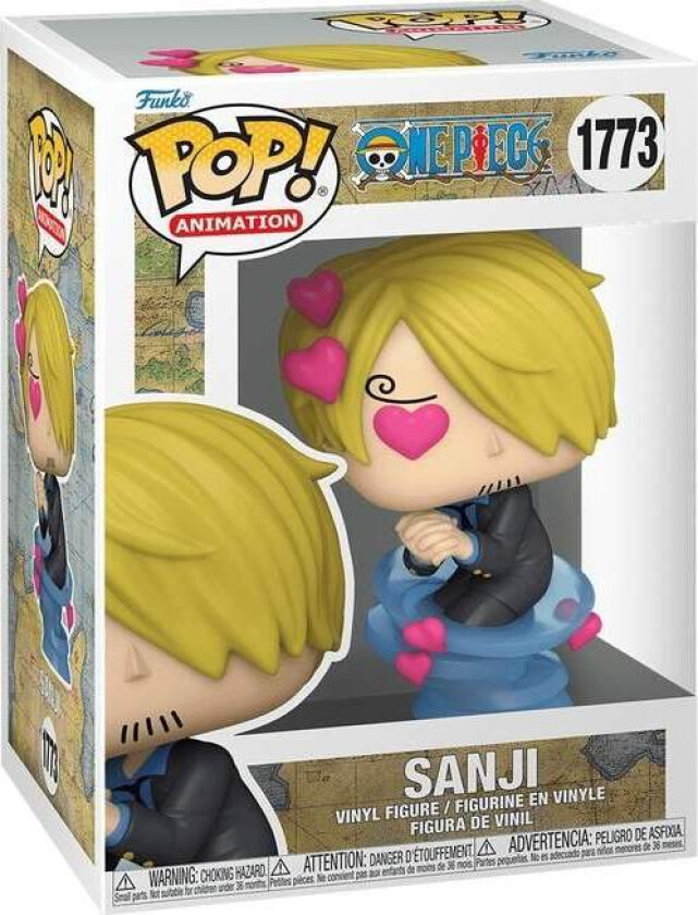 One Piece Funko Pop! Vinylfigur - Sanji Vinsmoke samleobjekt