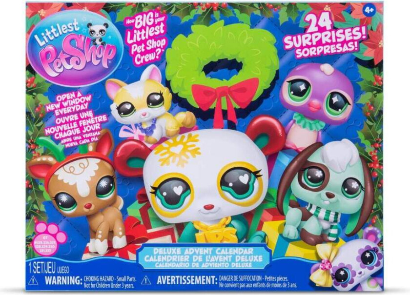 Littlest Pet Shop adventskalender med eksklusive figurer