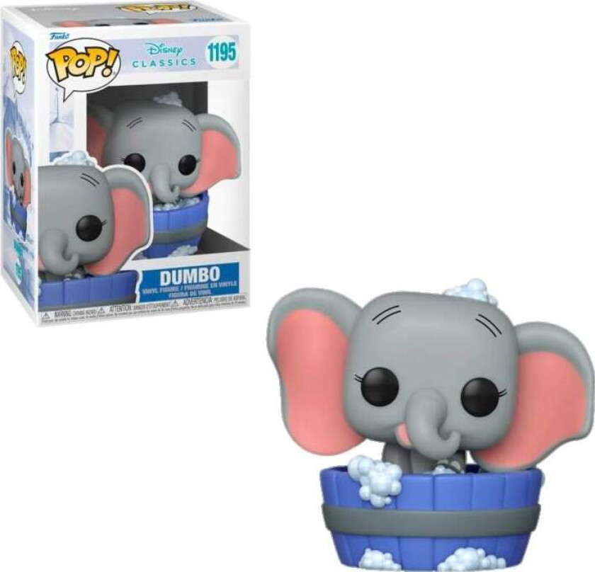 Dumbo Funko Pop! Vinylfigur - Disney-karakter i badekar