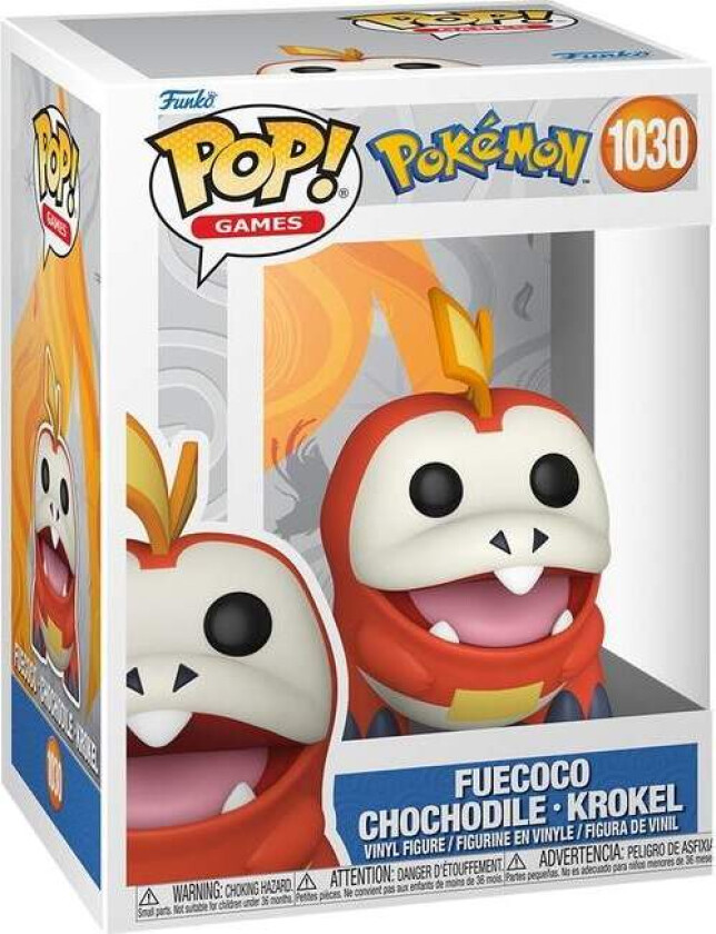 Pokemon Fuecoco Funko Pop! Vinylfigur, samleleketøy