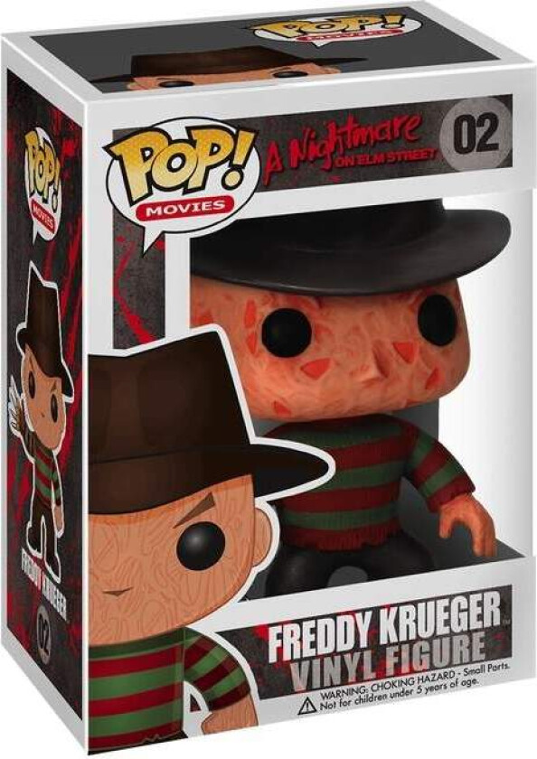 Freddy Krueger Funko Pop! Vinylfigur - samleobjekt skrekkleketøy