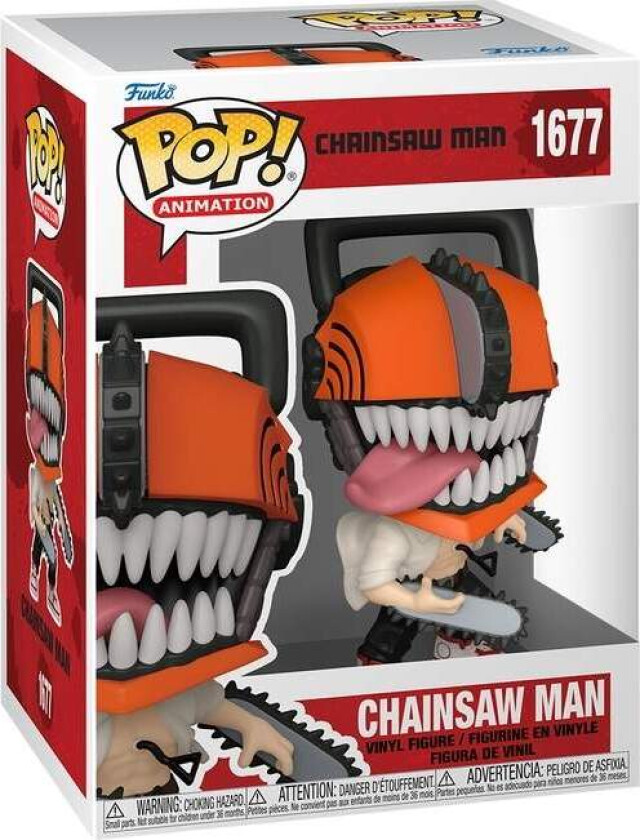 Motorsagmann Funko Pop! Vinylfigur med Chase-variant